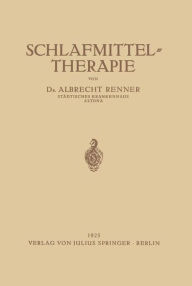 Title: Schlafmittel-Therapie, Author: Albrecht Renner