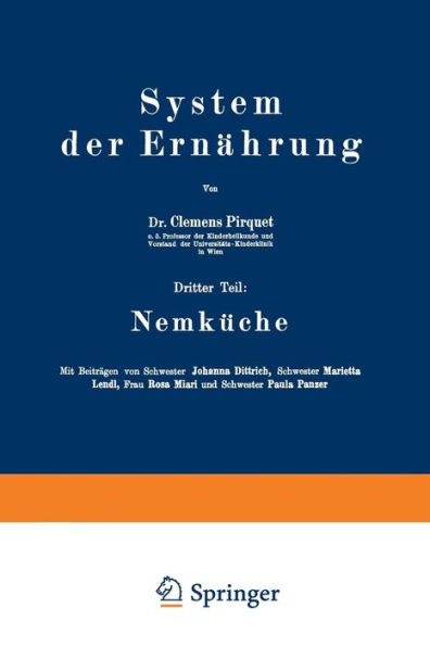 System der Ernährung: Dritter Teil: Nemküche