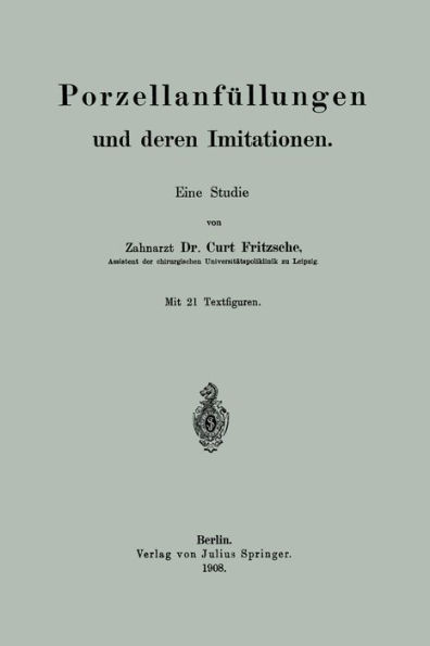 Porzellanfüllungen und deren Imitationen: Eine Studie