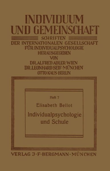 Individualpsychologie und Schule