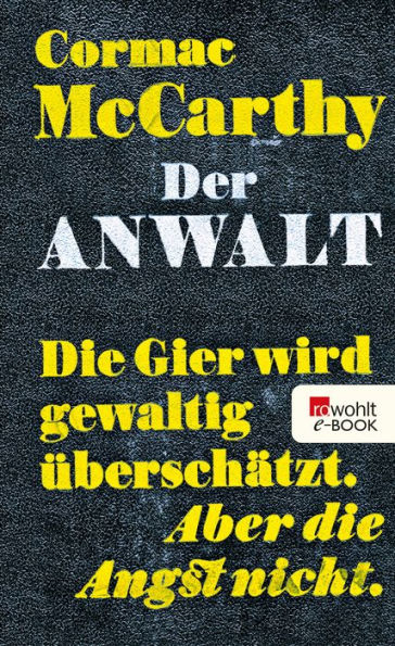 Der Anwalt: The Counselor - Ein Drehbuch