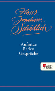 Title: Aufsätze, Reden, Gespräche, Author: Hans Joachim Schädlich