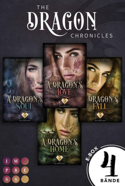 Sammelband der gefühlvollen Urban Fantasy Serie für Drachenfans (The Dragon Chronicles): Eine leidenschaftliche Liebesgeschichte in 4 Bänden