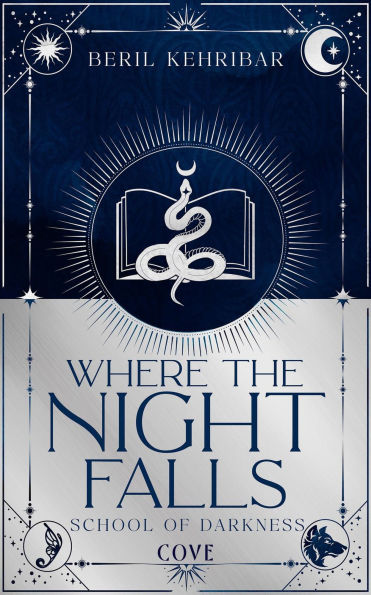 Where the Night Falls (School of Darkness 1): Romantische Dark Academia Fantasy der SPIEGEL-Bestsellerautorin Schmuckausgabe mit Lesebändchen und limitiertem Motiv-Farbschnitt