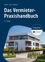 Title: Das Vermieter-Praxishandbuch, Author: Rudolf Stürzer