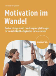 Title: Motivation im Wandel: Beobachtungen und Handlungsempfehlungen für soziale Nachhaltigkeit in Unternehmen, Author: Torsten Bittlingmaier