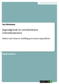 Title: Jugendgewalt in verschiedenen Lebenskontexten: Risiken und Chancen straffällig gewordener Jugendlicher, Author: Ina Reimann