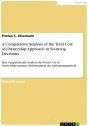 Title: A Comparative Analysis of the Total Cost of Ownership Approach in Sourcing Decisions: Eine vergleichende Analyse des Total Cost of Ownership-Ansatzes als Instrument der Lieferantenauswahl, Author: Florian C. Kleemann