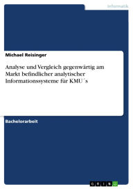 Title: Analyse und Vergleich gegenwärtig am Markt befindlicher analytischer Informationssysteme für KMU´s, Author: Michael Reisinger