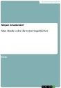 Title: Max Raabe oder die toten Segeltücher, Author: Mirjam Schadendorf