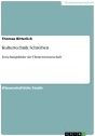 Title: Kulturtechnik Schreiben: Forschungsfelder der Theaterwissenschaft, Author: Thomas Bitterlich