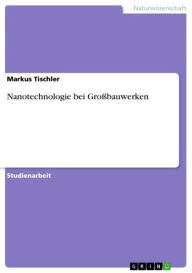 Title: Nanotechnologie bei Großbauwerken, Author: Markus Tischler