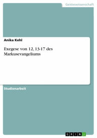 Title: Exegese von 12, 13-17 des Markusevangeliums, Author: Anika Kehl