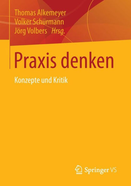 Praxis denken: Konzepte und Kritik