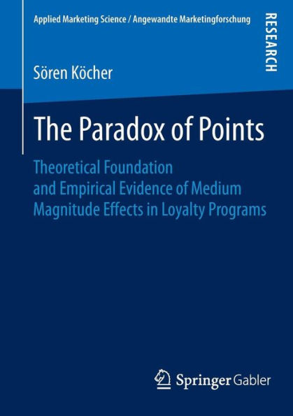 The Paradox of Points: Theoretical Foundation and Empirical Evidence of Medium Magnitude Effects in Loyalty Programs