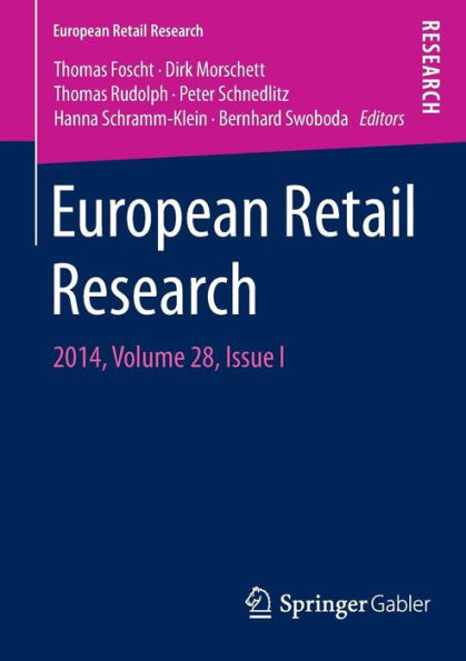 European Retail Research: 2014, Volume 28, Issue I