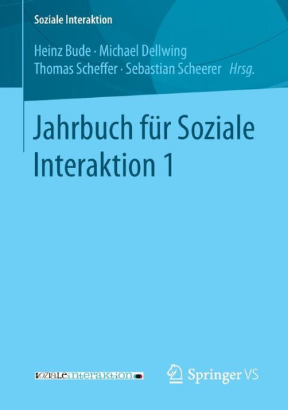 Jahrbuch fï¿½r Soziale Interaktion 1