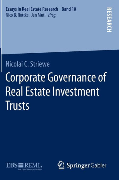 Corporate Governance of Real Estate Investment Trusts
