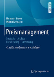 Title: Preismanagement: Strategie - Analyse - Entscheidung - Umsetzung, Author: Hermann Simon