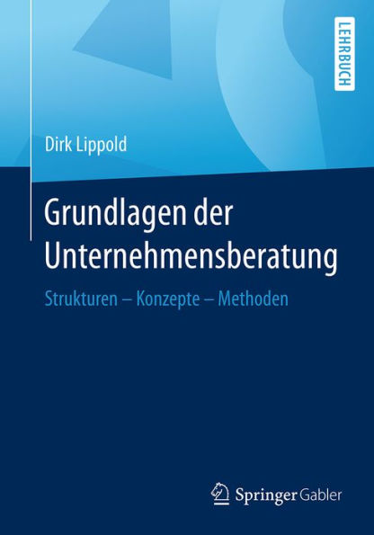 Grundlagen der Unternehmensberatung: Strukturen - Konzepte - Methoden