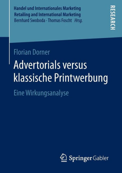 Advertorials versus klassische Printwerbung: Eine Wirkungsanalyse