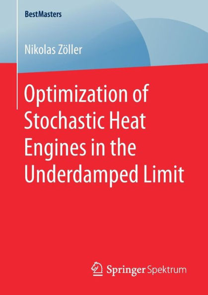 Optimization of Stochastic Heat Engines in the Underdamped Limit