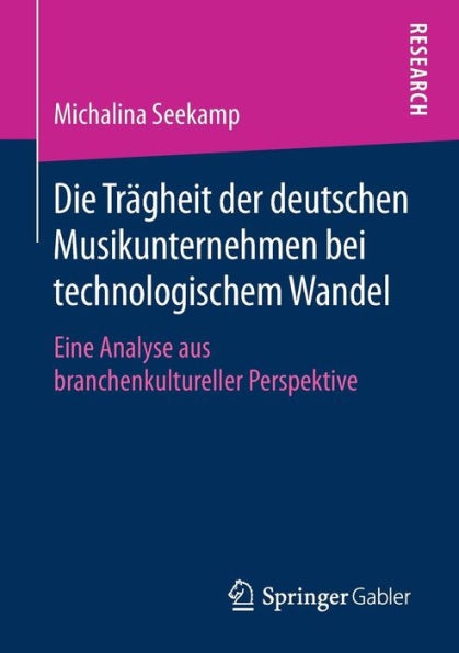 Die Trägheit der deutschen Musikunternehmen bei technologischem Wandel: Eine Analyse aus branchenkultureller Perspektive