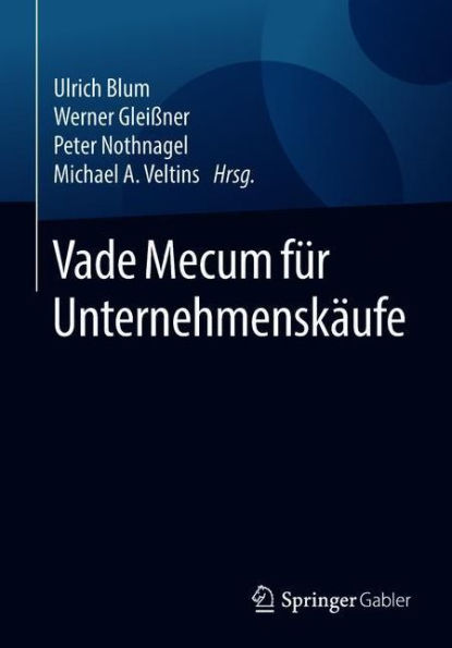 Vade Mecum fï¿½r Unternehmenskï¿½ufe