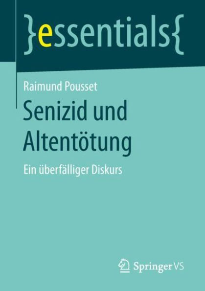 Senizid und Altentötung: Ein überfälliger Diskurs