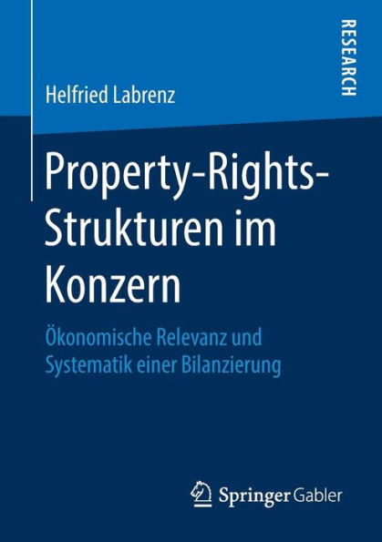 Property-Rights-Strukturen im Konzern: ï¿½konomische Relevanz und Systematik einer Bilanzierung