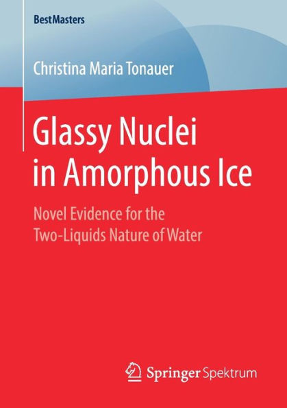 Glassy Nuclei in Amorphous Ice: Novel Evidence for the Two-Liquids Nature of Water