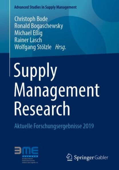 Supply Management Research: Aktuelle Forschungsergebnisse