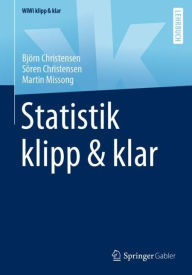 Title: Statistik klipp & klar, Author: Björn Christensen