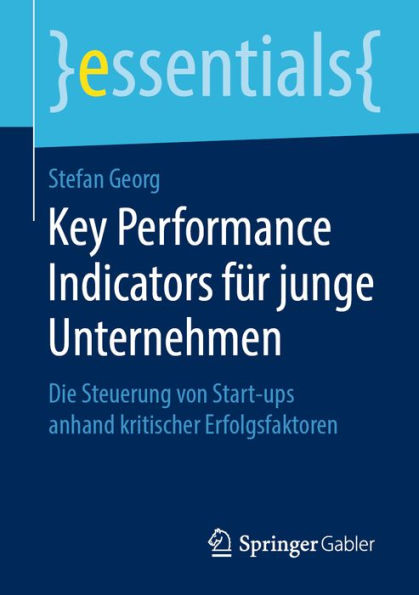 Key Performance Indicators für junge Unternehmen: Die Steuerung von Start-ups anhand kritischer Erfolgsfaktoren