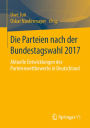 Die Parteien nach der Bundestagswahl 2017: Aktuelle Entwicklungen des Parteienwettbewerbs in Deutschland