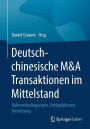 Deutsch-chinesische M&A Transaktionen im Mittelstand: Rahmenbedingungen, Erfolgsfaktoren, Umsetzung