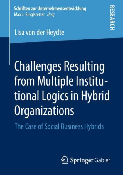 Challenges Resulting from Multiple Institutional Logics in Hybrid Organizations: The Case of Social Business Hybrids