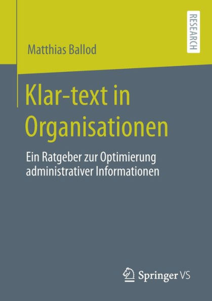 Klar-text in Organisationen: Ein Ratgeber zur Optimierung administrativer Informationen