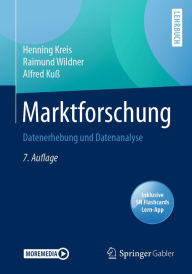 Title: Marktforschung: Datenerhebung und Datenanalyse, Author: Henning Kreis