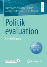 Title: Politikevaluation: Eine Einführung, Author: Fritz Sager