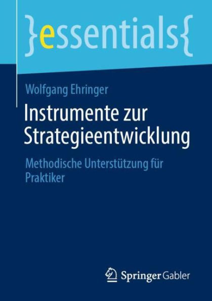 Instrumente zur Strategieentwicklung: Methodische Unterstï¿½tzung fï¿½r Praktiker