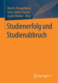 Title: Studienerfolg und Studienabbruch, Author: Martin Neugebauer