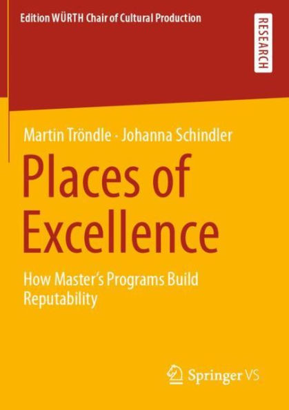 Places of Excellence: How Master's Programs Build Reputability