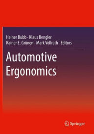 Title: Automotive Ergonomics, Author: Heiner Bubb