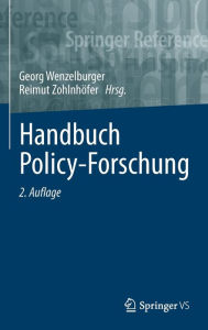 Title: Handbuch Policy-Forschung, Author: Georg Wenzelburger