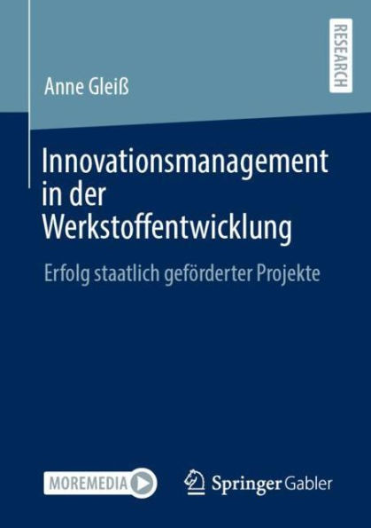 Innovationsmanagement der Werkstoffentwicklung: Erfolg staatlich gefï¿½rderter Projekte