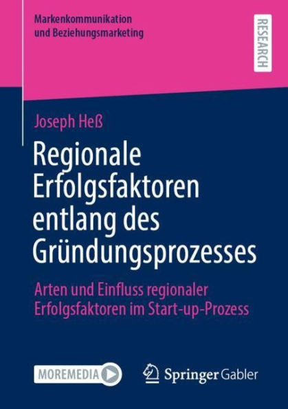 Regionale Erfolgsfaktoren entlang des Grï¿½ndungsprozesses: Arten und Einfluss regionaler im Start-up-Prozess