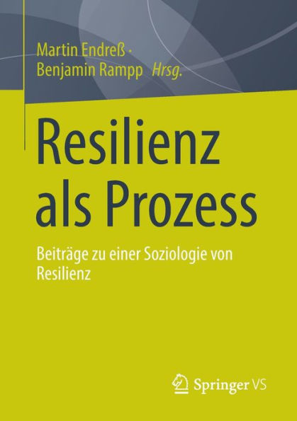 Resilienz als Prozess: Beiträge zu einer Soziologie von