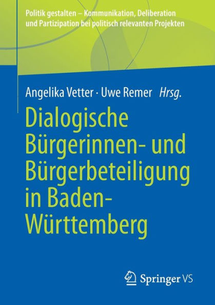 Dialogische Bï¿½rgerinnen- und Bï¿½rgerbeteiligung Baden-Wï¿½rttemberg