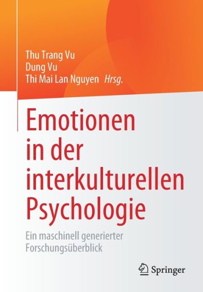 Emotionen der interkulturellen Psychologie: Ein maschinell generierter Forschungsüberblick